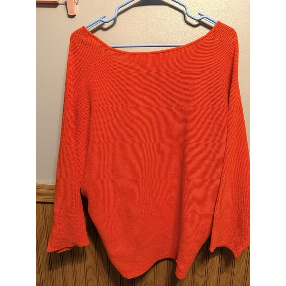 Cyrus Red  Textured Pull Over  Sweater Women’s Size Large - Picture 4 of 6